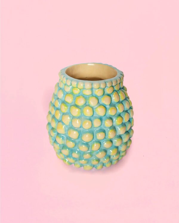 GOOGLY VASE