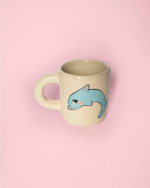 FREE THE DOLPHINS TAZA AZUL