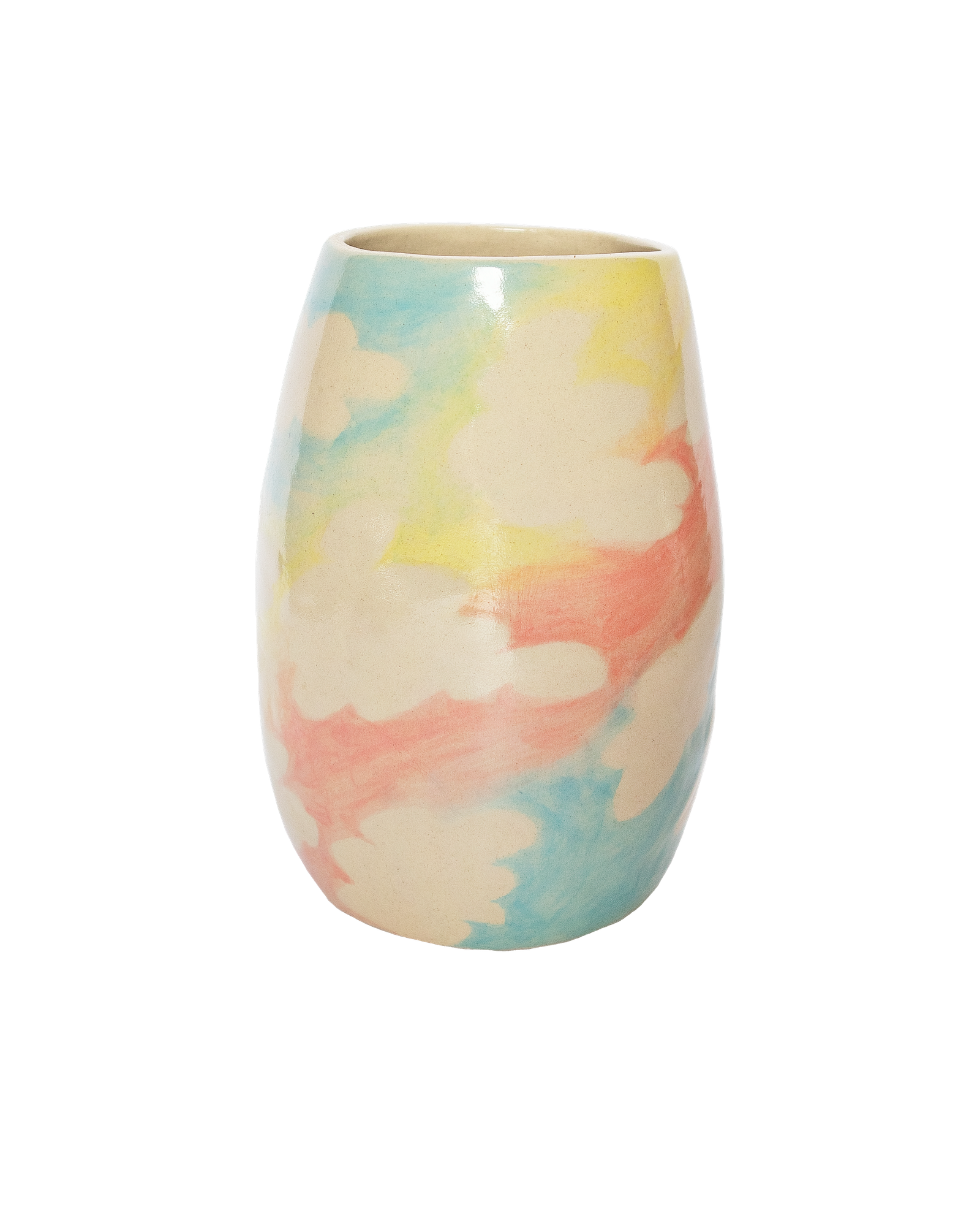 dreamy vase- jarrón cielo